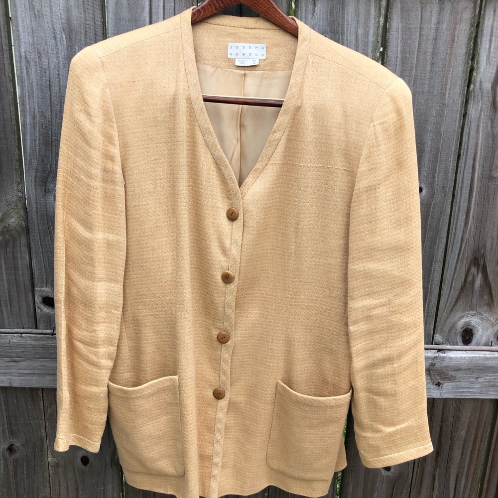 Joseph Abboud Silk Linen Summer Blazer